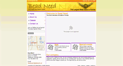 Desktop Screenshot of beadneed.com